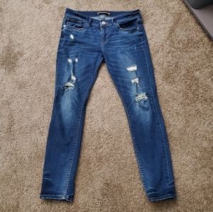 Express Distressed Legging Jeans